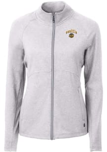 Cutter and Buck Seattle Mariners Womens Grey City Connect Adapt Eco Knit Light Weight Jacket