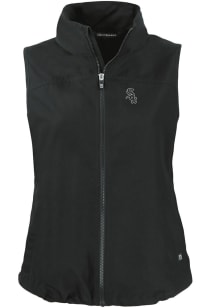 Cutter and Buck Chicago White Sox Womens Black Charter Vest