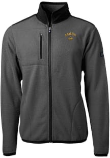 Cutter and Buck Seattle Mariners Mens Grey City Connect Cascade Sherpa Light Weight Jacket