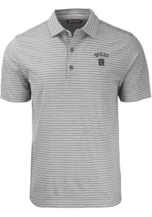 Cutter and Buck Texas Rangers Grey City Connect Forge Heather Stripe Big and Tall Polo