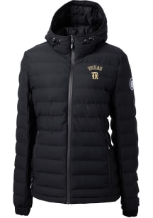Cutter and Buck Texas Rangers Womens Black City Connect Mission Ridge Repreve Filled Jacket