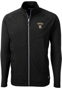 Cutter and Buck Texas Rangers Mens Black City Connect Adapt Eco Light Weight Jacket