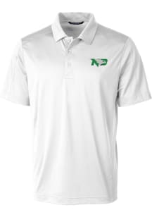 Cutter and Buck North Dakota Fighting Hawks Mens White Prospect Big and Tall Polos Shirt