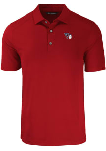 Cutter and Buck Cleveland Guardians Big and Tall Red Forge Big and Tall Golf Shirt