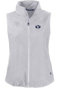 Cutter and Buck BYU Cougars Womens Grey Charter Vest
