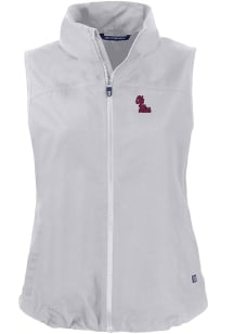 Cutter and Buck Ole Miss Rebels Womens Grey Charter Vest