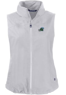 Cutter and Buck Tulane Green Wave Womens Grey Charter Vest