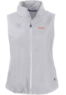 Cutter and Buck Pacific Tigers Womens Grey Charter Vest