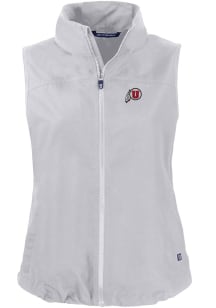 Cutter and Buck Utah Utes Womens Grey Charter Vest