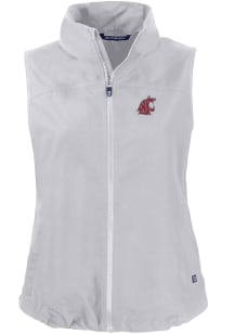 Cutter and Buck Washington State Cougars Womens Grey Charter Vest