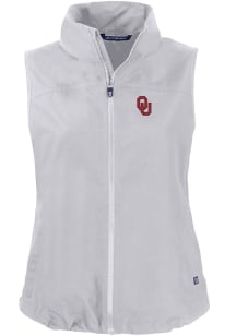 Cutter and Buck Oklahoma Sooners Womens Grey Charter Vest