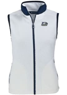Cutter and Buck Georgia Southern Eagles Womens White Cascade Sherpa Vest