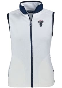 Cutter and Buck Howard Bison Womens White Cascade Sherpa Vest