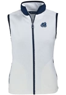 Cutter and Buck Old Dominion Monarchs Womens White Cascade Sherpa Vest