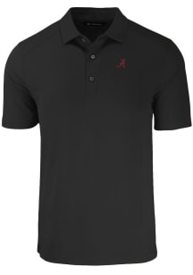 Cutter and Buck Alabama Crimson Tide Black Forge Big and Tall Polo