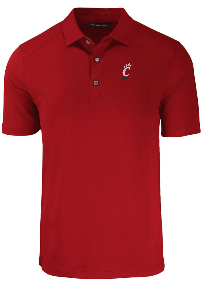 Cutter and Buck Cincinnati Bearcats Red Forge Big and Tall Polo