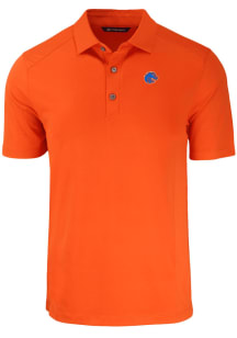 Cutter and Buck Boise State Broncos Mens Orange Forge Big and Tall Polos Shirt