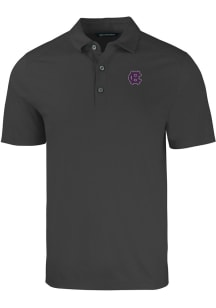 Cutter and Buck Holy Cross Crusaders Black Forge Big and Tall Polo