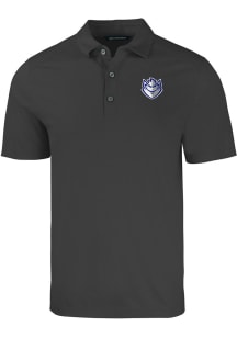 Cutter and Buck Saint Louis Billikens Black Forge Big and Tall Polo