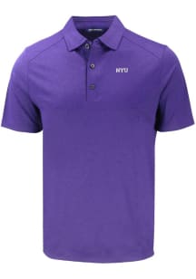Cutter and Buck NYU Violets Purple Forge Big and Tall Polo