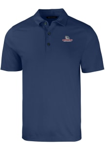 Cutter and Buck Gonzaga Bulldogs Mens Navy Blue Forge Big and Tall Polos Shirt