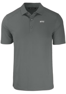 Cutter and Buck NYU Violets Grey Forge Big and Tall Polo