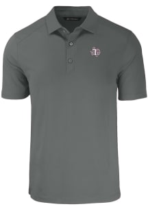 Cutter and Buck Texas Southern Tigers Grey Forge Big and Tall Polo