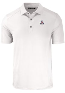 Cutter and Buck Arizona Wildcats White Forge Big and Tall Polo