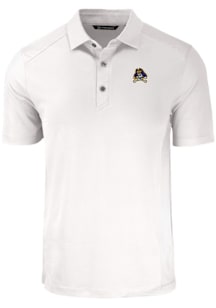 Cutter and Buck East Carolina Pirates White Forge Big and Tall Polo