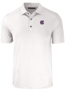 Cutter and Buck Holy Cross Crusaders Mens White Forge Big and Tall Polos Shirt