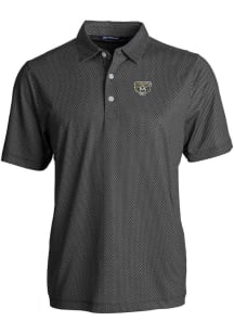 Cutter and Buck Oakland University Golden Grizzlies Mens Black Pike Symmetry Big and Tall Polos ..
