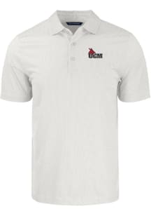 Cutter and Buck Central Missouri Mules Mens White Pike Symmetry Big and Tall Polos Shirt