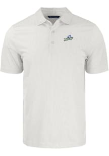 Cutter and Buck Florida Gulf Coast Eagles Mens White Pike Symmetry Big and Tall Polos Shirt