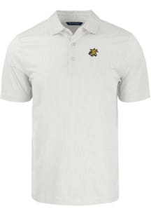 Cutter and Buck Wichita State Shockers Mens White Pike Symmetry Big and Tall Polos Shirt