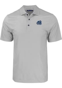 Cutter and Buck Old Dominion Monarchs Mens Grey Pike Eco Geo Print Big and Tall Polos Shirt