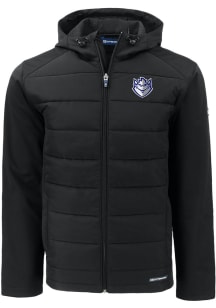 Cutter and Buck Saint Louis Billikens Mens Black Evoke Hood Big and Tall Lined Jacket