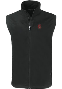 Cutter and Buck Cornell Big Red Big and Tall Black Charter Mens Vest