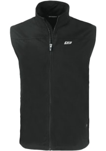 Cutter and Buck Eastern Kentucky Colonels Big and Tall Black Charter Mens Vest