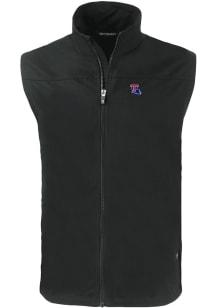 Cutter and Buck Louisiana Tech Bulldogs Big and Tall Black Charter Mens Vest