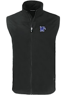 Cutter and Buck Memphis Tigers Big and Tall Black Charter Mens Vest