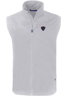 Cutter and Buck DePaul Blue Demons Big and Tall Grey Charter Mens Vest