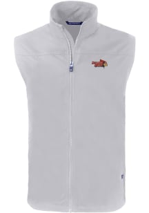 Cutter and Buck Illinois State Redbirds Big and Tall Grey Charter Mens Vest