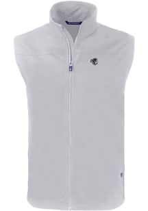 Cutter and Buck Seton Hall Pirates Big and Tall Grey Charter Mens Vest