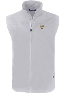 Cutter and Buck Vanderbilt Commodores Big and Tall Grey Charter Mens Vest