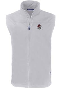 Cutter and Buck Georgia Bulldogs Big and Tall Grey Charter Mens Vest