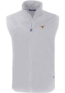 Cutter and Buck Texas Longhorns Big and Tall Grey Charter Mens Vest