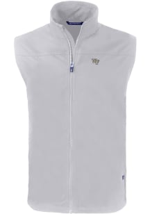 Cutter and Buck Wake Forest Demon Deacons Big and Tall Grey Charter Mens Vest