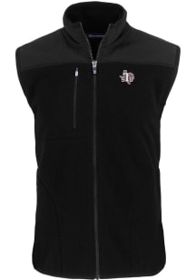 Cutter and Buck Texas Southern Tigers Mens Black Cascade Sherpa Big and Tall Vest
