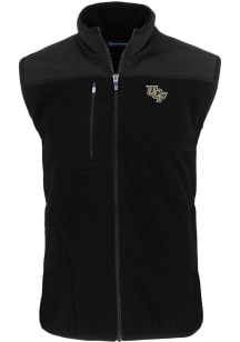 Cutter and Buck UCF Knights Mens Black Cascade Sherpa Big and Tall Vest