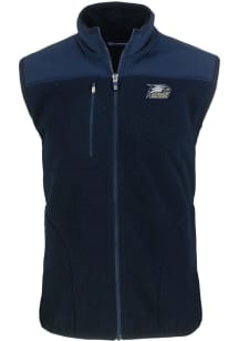 Cutter and Buck Georgia Southern Eagles Mens Navy Blue Cascade Sherpa Big and Tall Vest